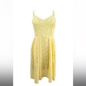 Yellow guess dress